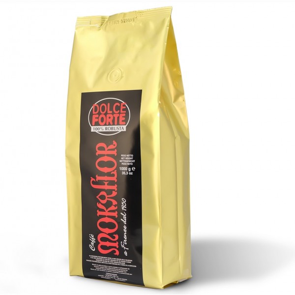 Mokaflor 100% Robusta Dolce Forte