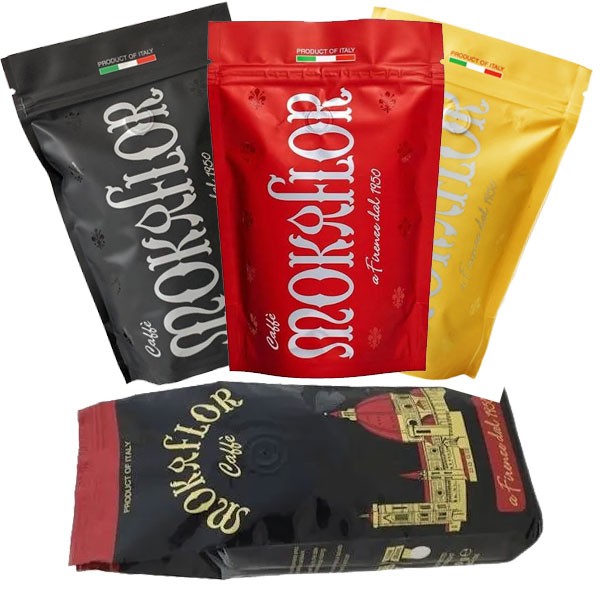 4 kawy MENU Mokaflor 2x500 i 2x250g